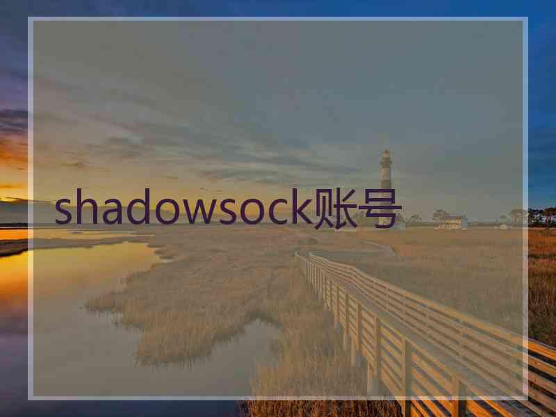 shadowsock账号