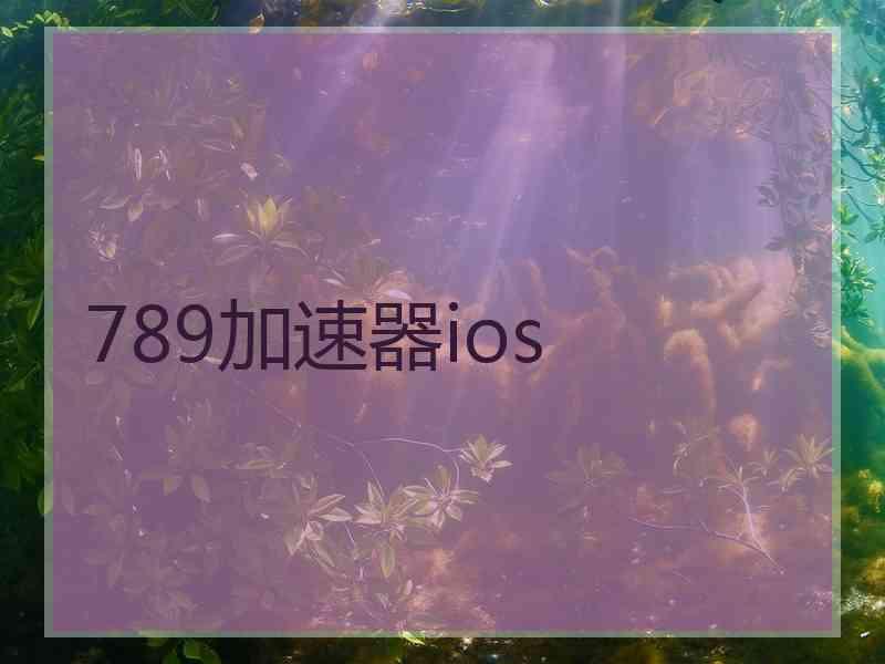 789加速器ios