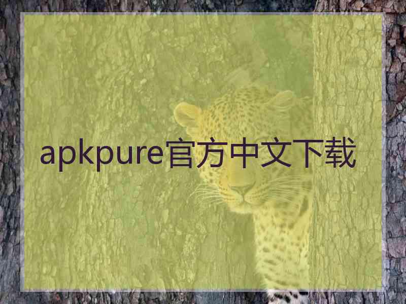 apkpure官方中文下载