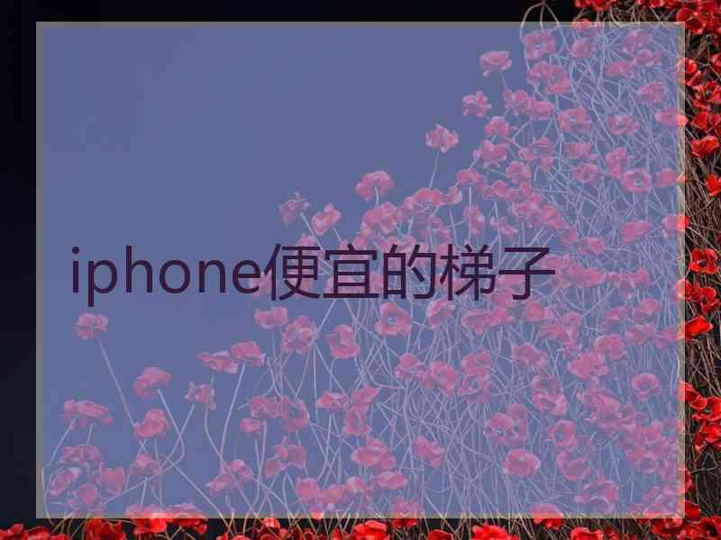 iphone便宜的梯子