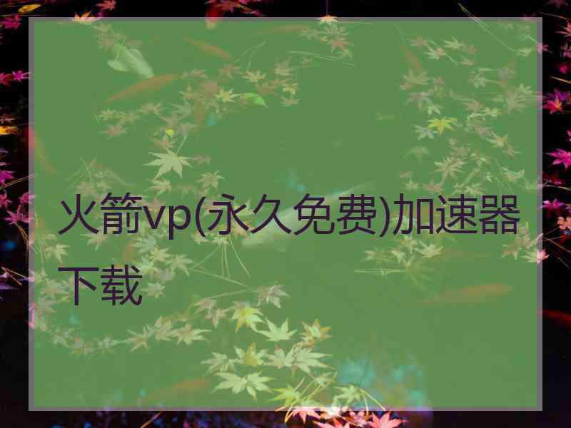 火箭vp(永久免费)加速器下载