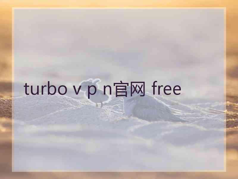 turbo v p n官网 free