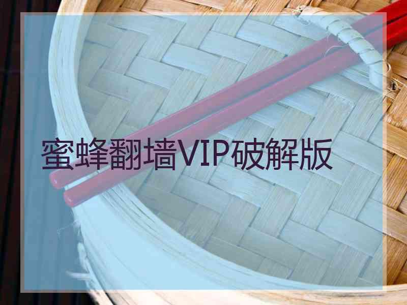 蜜蜂翻墙VIP破解版