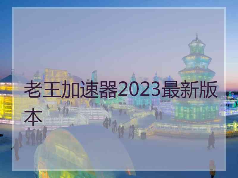 老王加速器2023最新版本