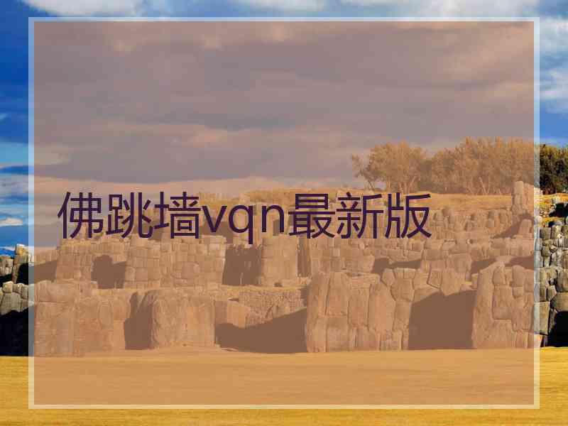 佛跳墙vqn最新版