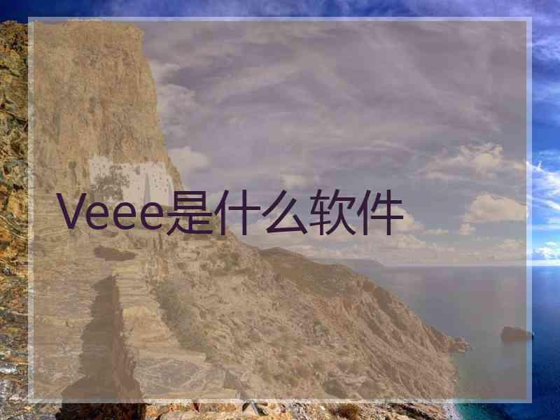 Veee是什么软件